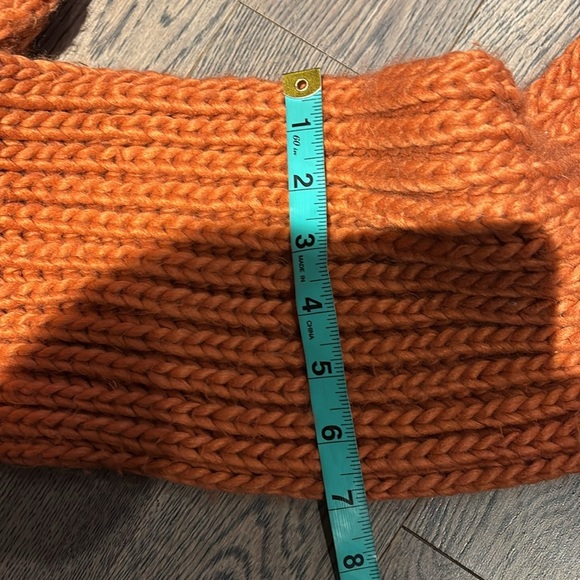 Vintage style chunky alpaca braided fringe oversized scarf - Picture 8 of 11